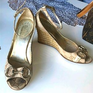 Sexy Gucci Wedges